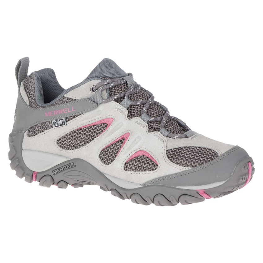 Chaussures Randonnée Merrell Yokota 2 Waterproof Grise/Blanche Femme | E.B.MUOY